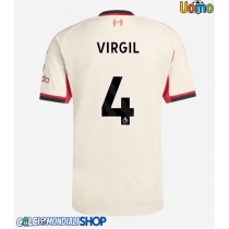 Maglie da calcio Liverpool Virgil van Dijk #4 Seconda Maglia 2025-26 Manica Corta